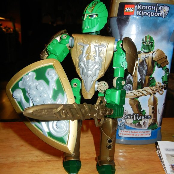 LEGO knights Kingdom Sir Rascus with 3 cards 8793 - Picture 2 of 3